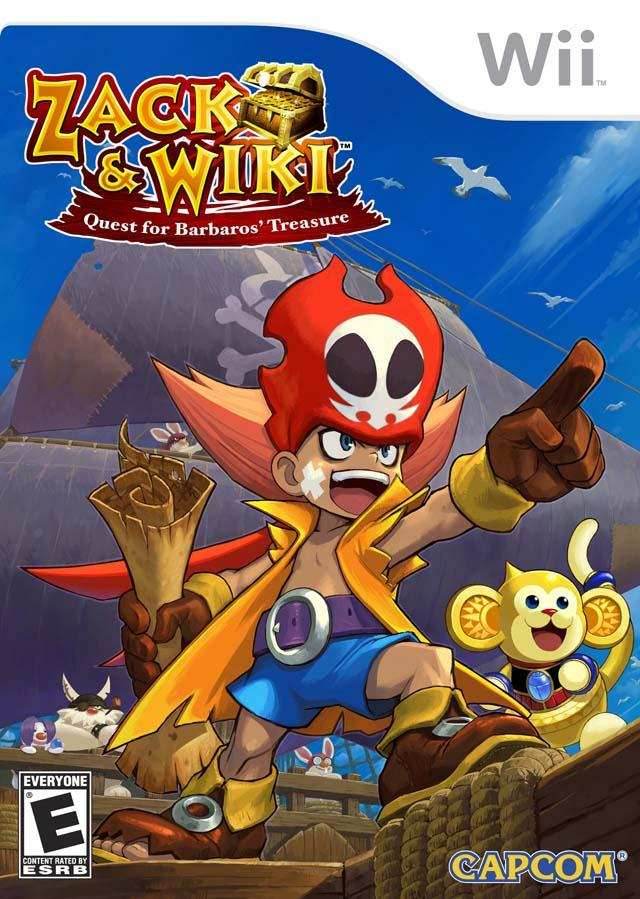 Zack & Wiki: Quest For Barbaros' Treasure (Wii) - Game Manual Only
