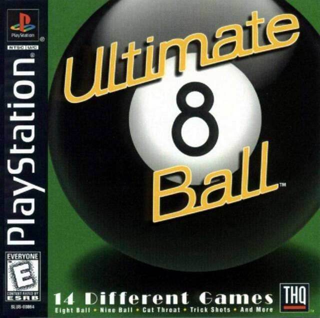 Ultimate 8 Ball (Playstation) - Game Manual Only