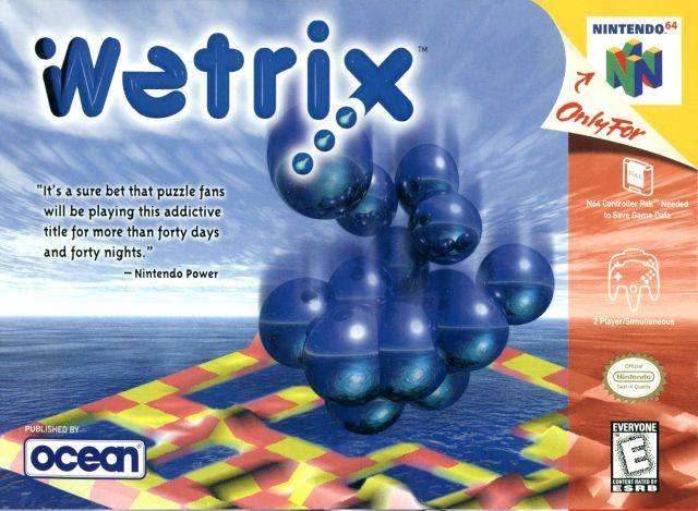 Wetrix (Nintendo 64) - Game Manual Only