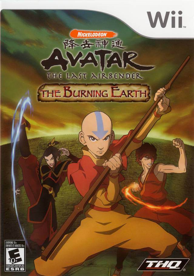 Avatar: The Last Airbender - The Burning Earth (Wii) - Game Manual Only