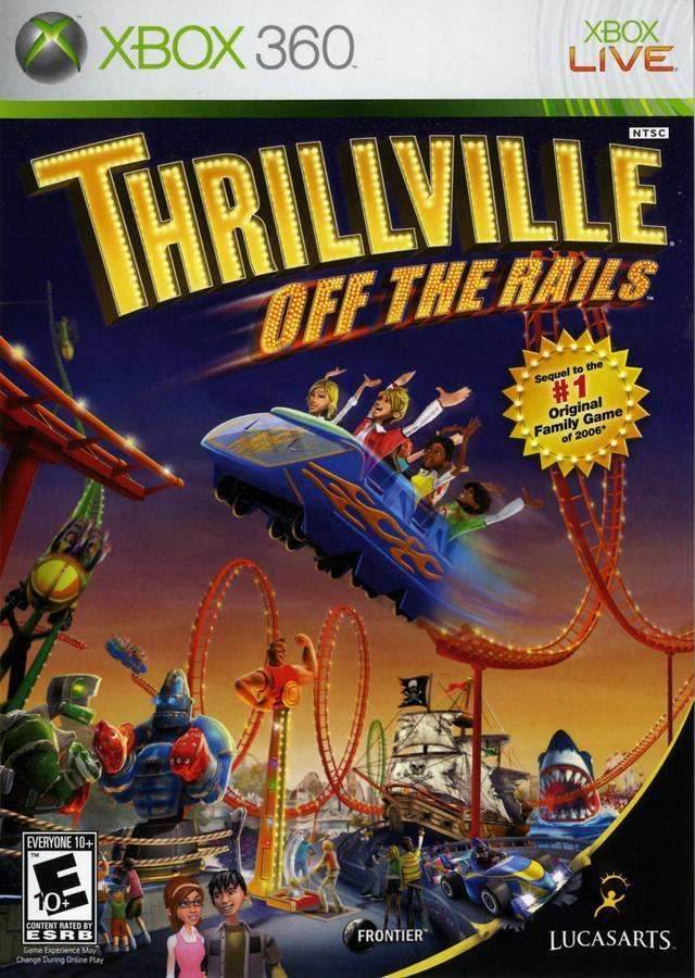 Thrillville: Off The Rails (Xbox 360) - Game Manual Only