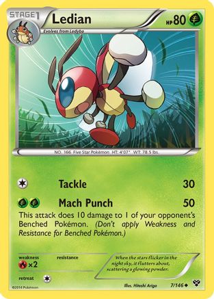 Ledian 007/146 - XY Base Set