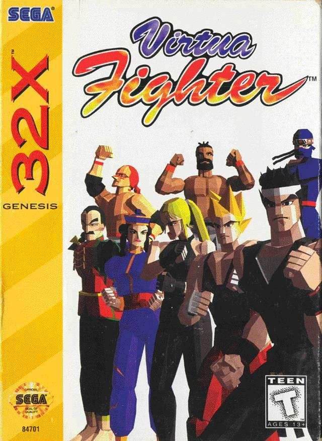 Virtua Fighter 32X (Sega Genesis) - Game Manual Only