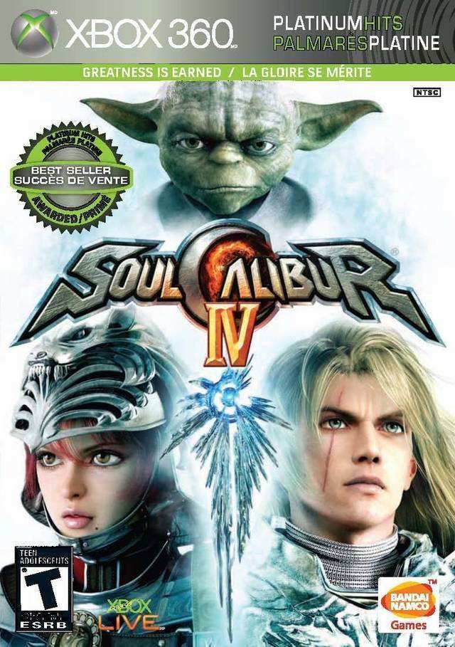 Soul Calibur IV (Platinum Hits) (Xbox 360) - Complete - Good