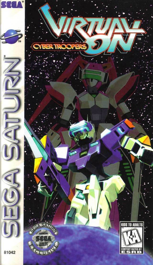 Virtual-On: Cyber Troopers (Sega Saturn) - Game Manual Only