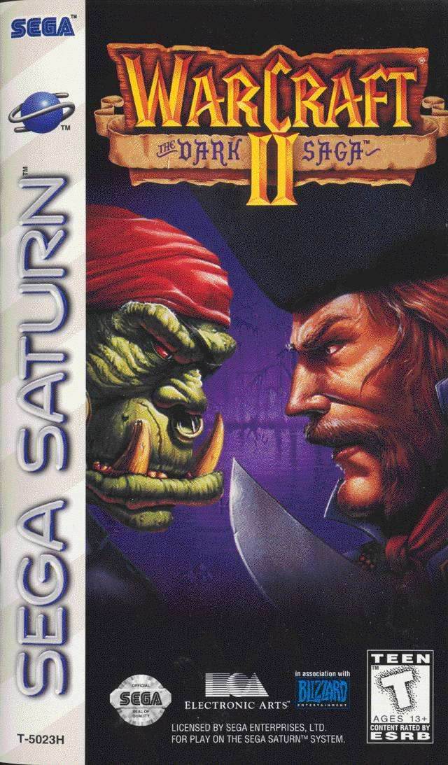 Warcraft II The Dark Saga (Sega Saturn) - Game Manual Only