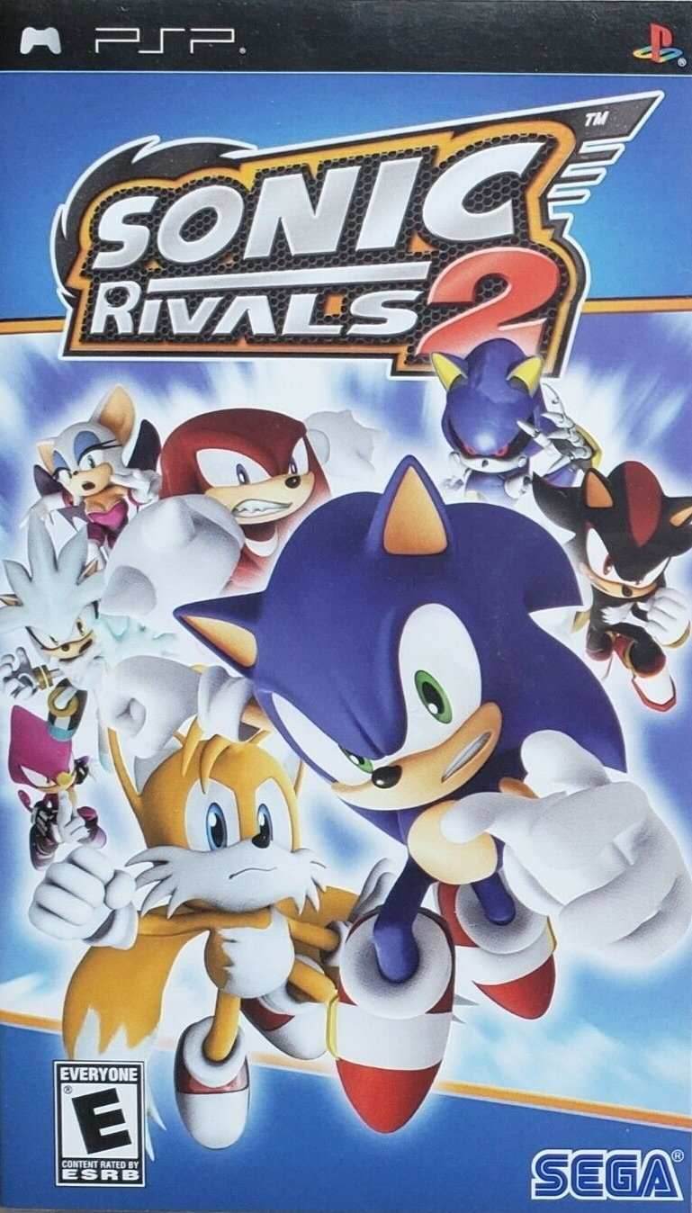 Sonic Rivals Dual Pack (PSP) - Game Manual Only