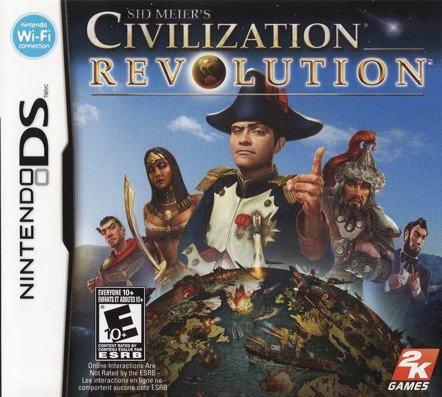 Sid Meier's Civilization Revolution (Nintendo DS) - Game Manual Only