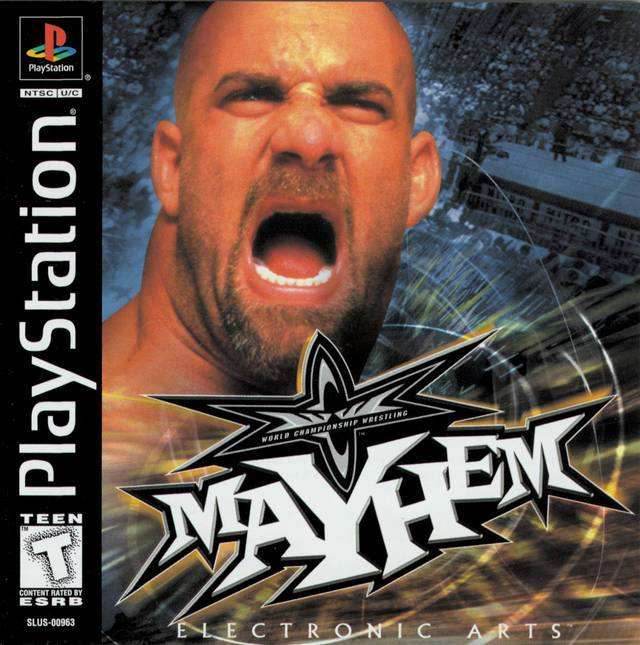 WCW Mayhem (Playstation) - Game Manual Only