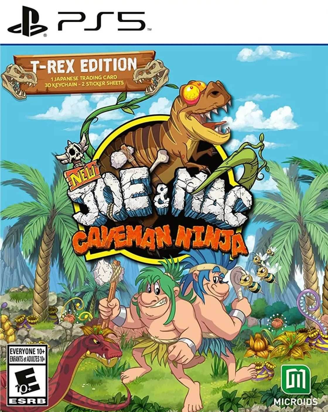 New Joe & Mac: Caveman Ninja (Playstation 5) - Game Only