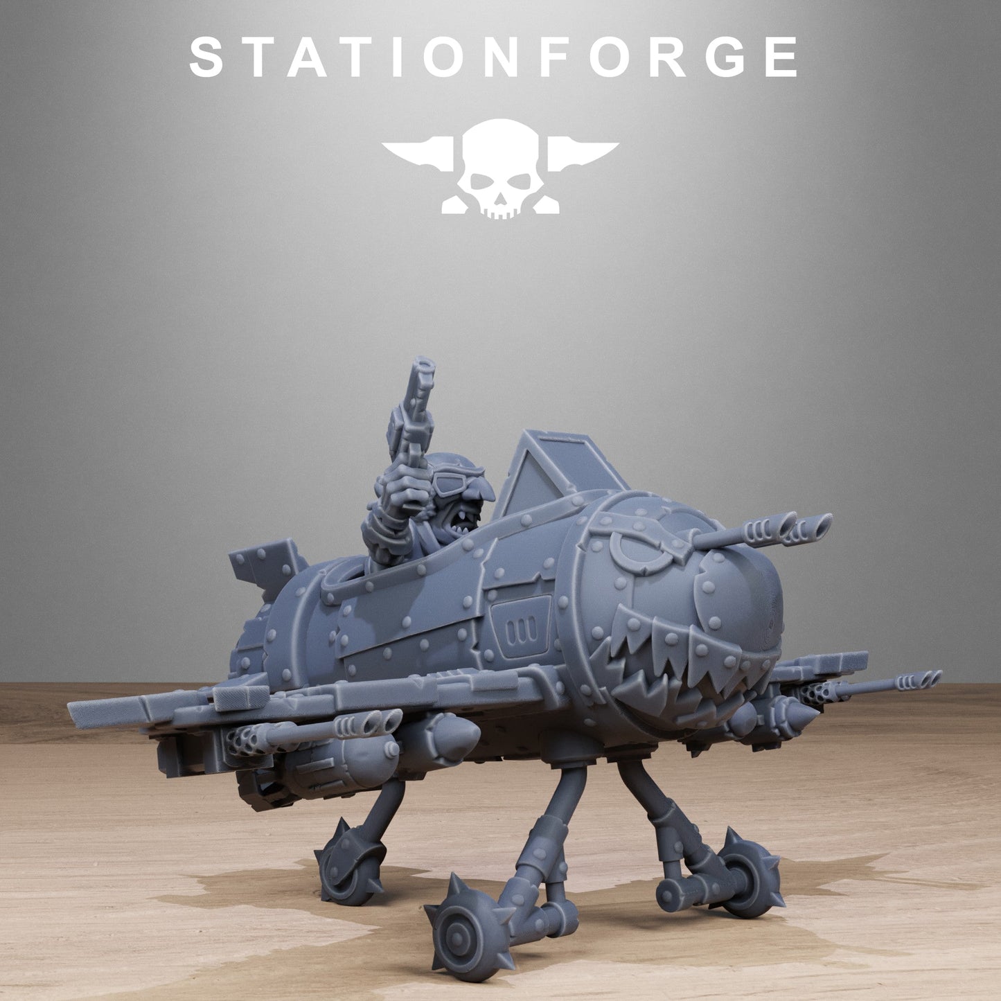 3D Printed Gobs Planes by StationForge Miniatures