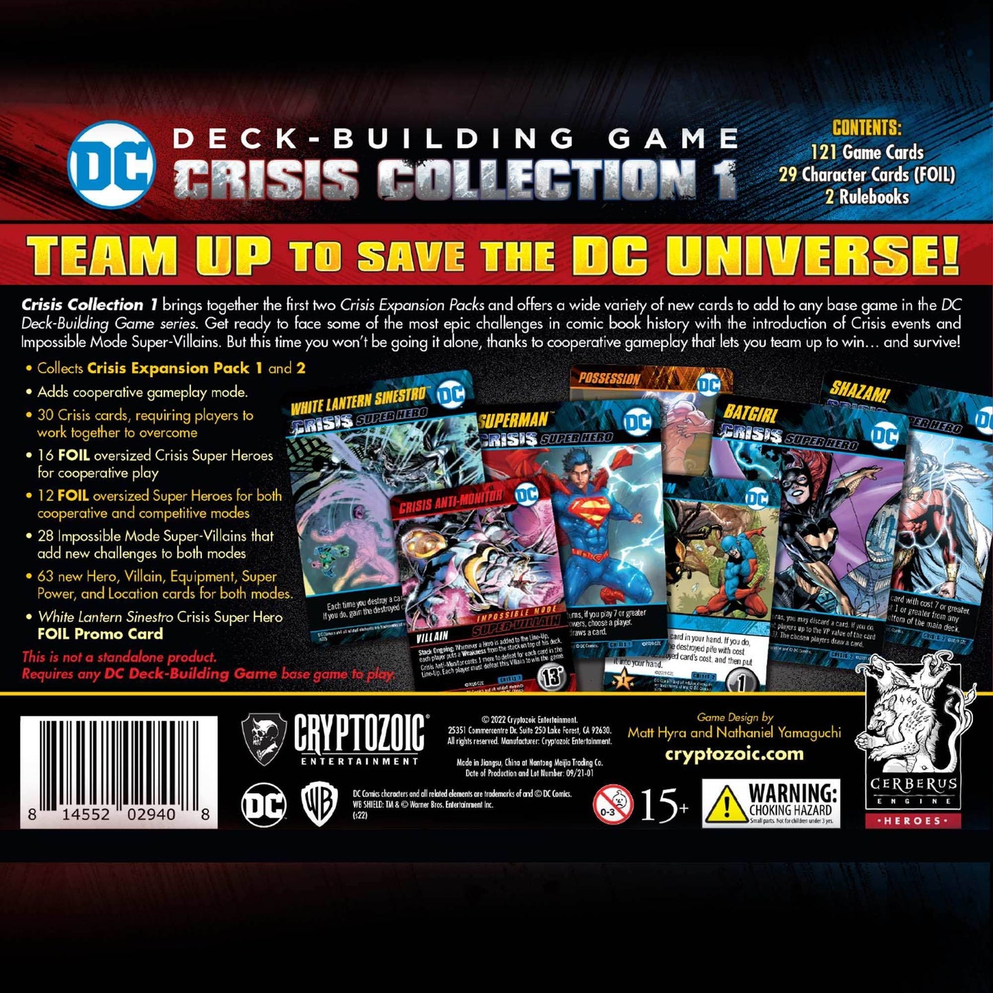 DC Deck-Building Game: Crisis Collection 1 -