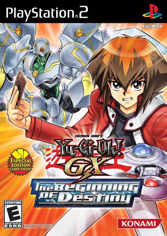 Yu-Gi-Oh GX The Beginning of Destiny (Playstation 2) - Game Manual Only