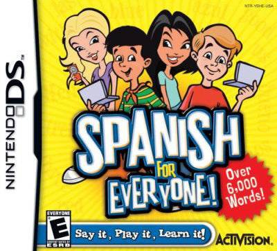 Spanish for Everyone (Nintendo DS) - Game Manual Only