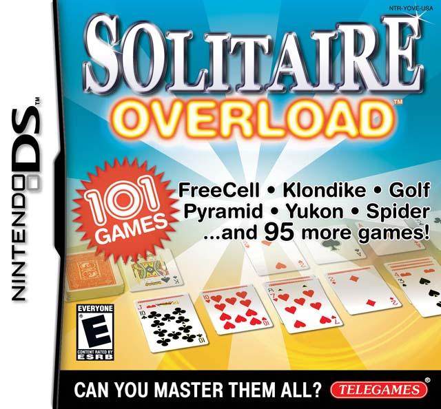 Solitaire Overload (Nintendo DS) - Game Manual Only