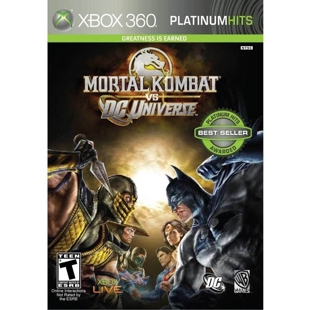 Mortal Kombat vs. DC Universe (Platinum Hits) (Xbox 360) - Game Manual Only