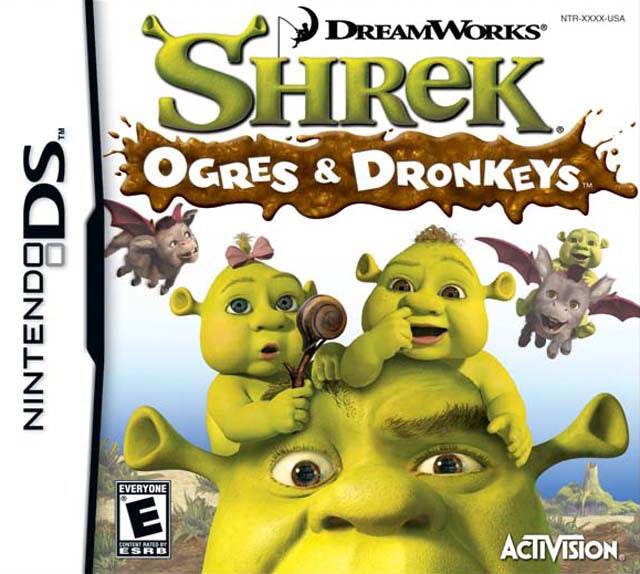 Shrek The Third: Ogres and Donkeys (Nintendo DS) - Game Manual Only
