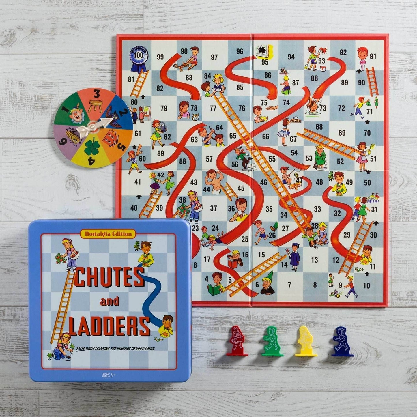 Chutes and Ladders - Nostalgia Tin -