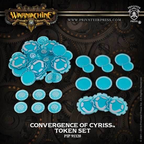 Warmachine: Convergence of Cyriss Token Set -