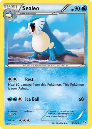 Sealeo 025/106 - XY Flashfire