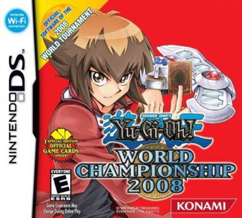Yu-Gi-Oh! World Championship 2008 (Nintendo DS) - Game Manual Only