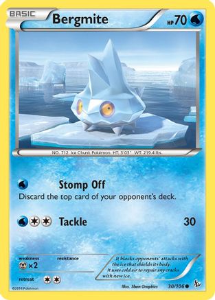 Bergmite 030/106 - XY Flashfire