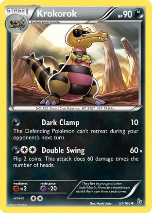 Krokorok 057/106 - XY Flashfire