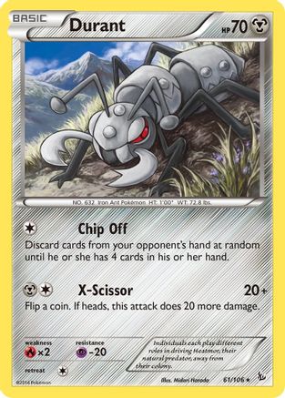 Durant 061/106 - XY Flashfire