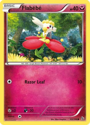 Flabebe 063/106 - XY Flashfire