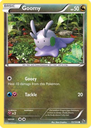 Goomy 072/106 - XY Flashfire Reverse Holofoil