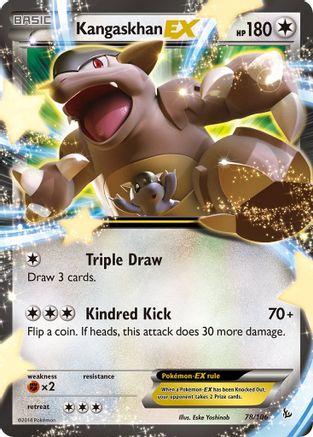 Kangaskhan EX 078/106 - XY Flashfire Holofoil