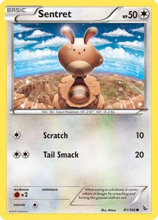 Sentret 081/106 - XY Flashfire