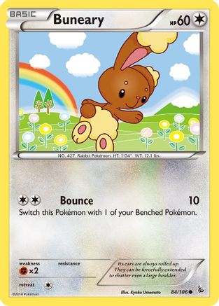 Buneary 084/106 - XY Flashfire