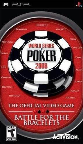 World Series Of Poker 2008 (PSP) - Game Manual Only