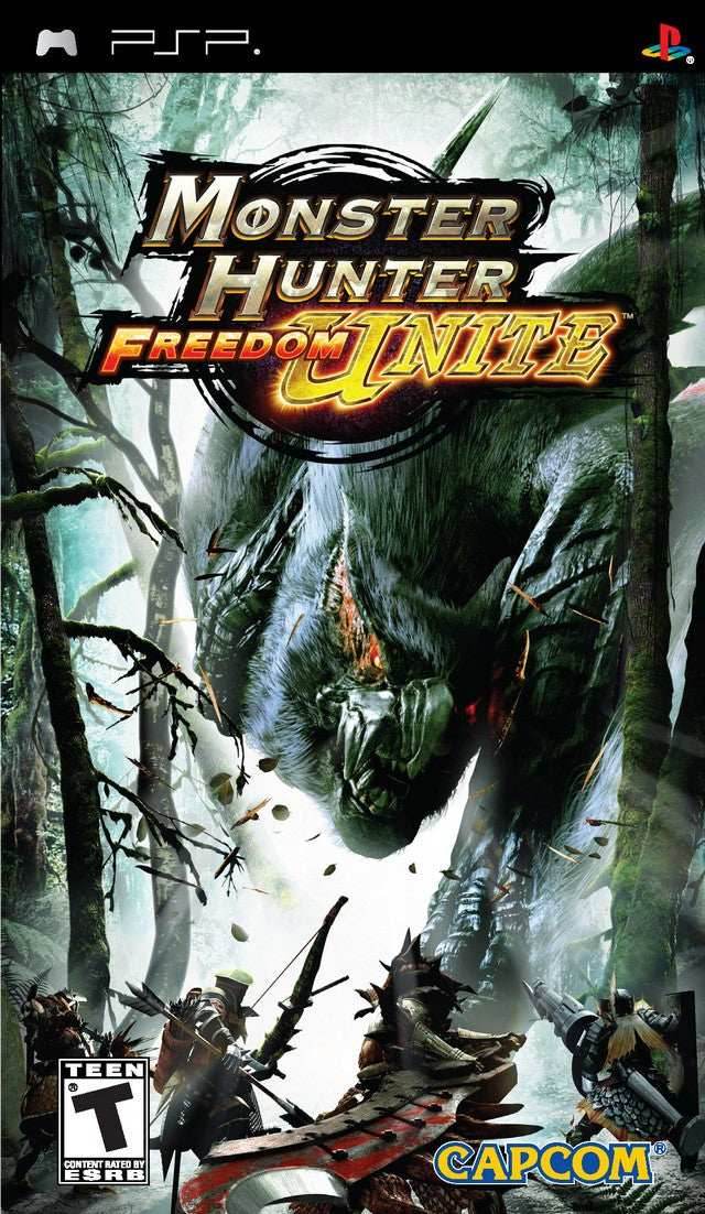 Monster Hunter Freedom Unite (PSP) - Game Manual Only