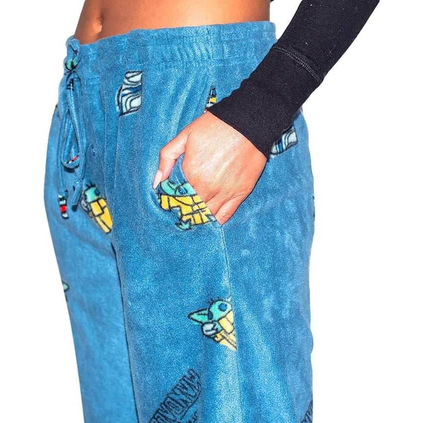 Star Wars The Mandalorian Baby Yoda Christmas Lounge Pants - S