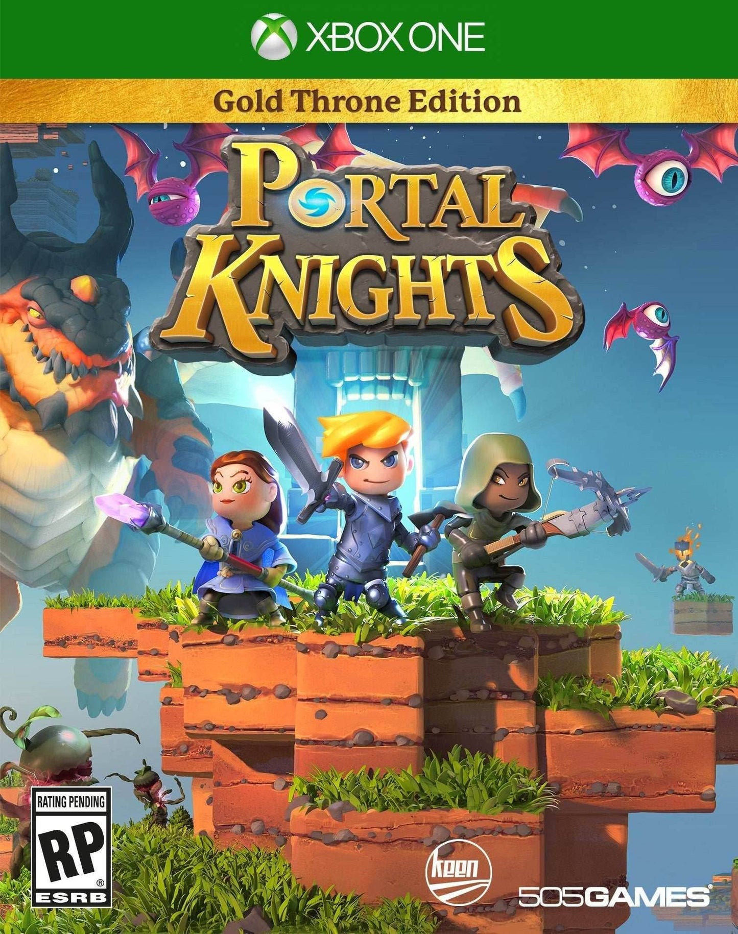 Portal Knights Gold Throne Edition (Xbox One) - Game Manual Only