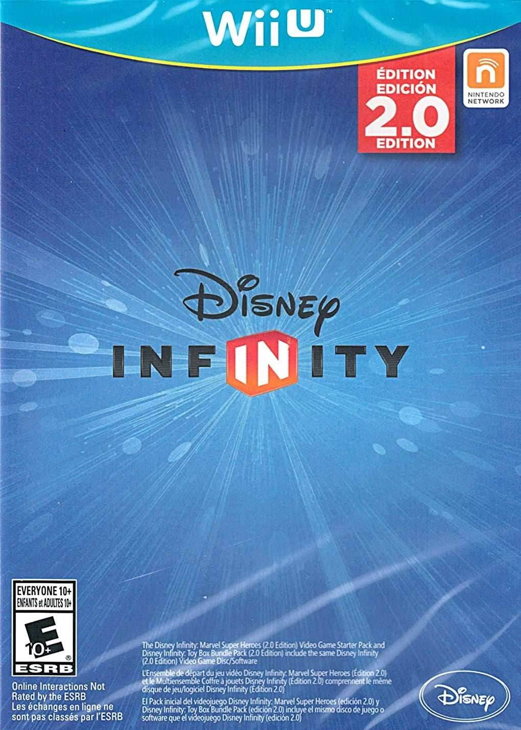 Disney Infinity 2.0 Edition (WiiU) - Game Manual Only