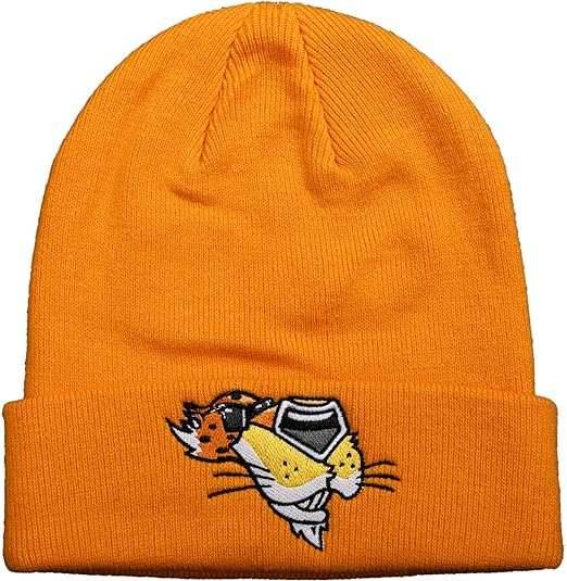 Mad Engine Chester Cheetos Beanie Hat Fire Breather - Orange
