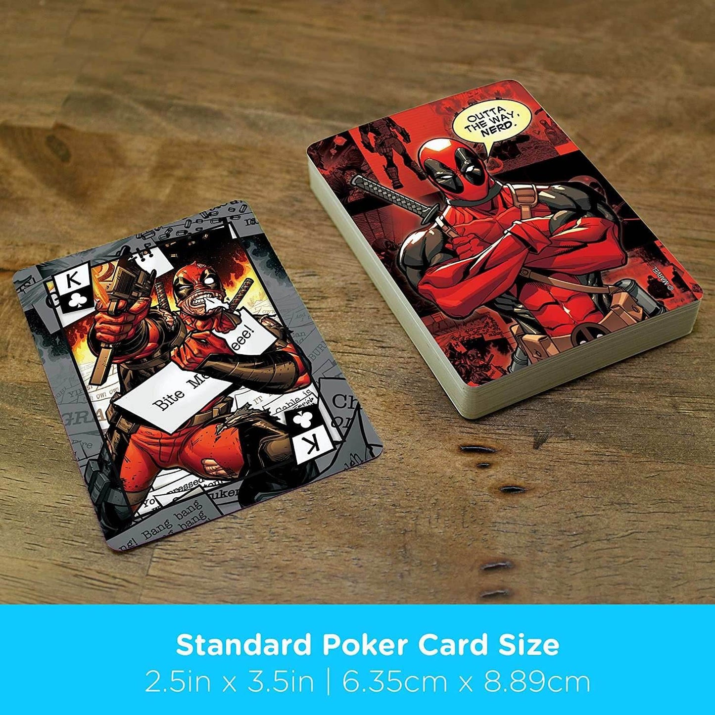 Aquarius Playing Cards: Marvel - Deadpool -
