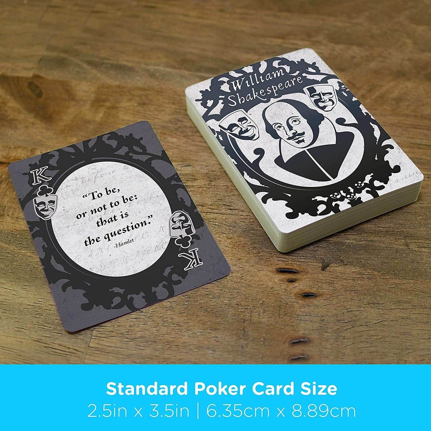 Aquarius Playing Cards: Shakespeare Quotes -