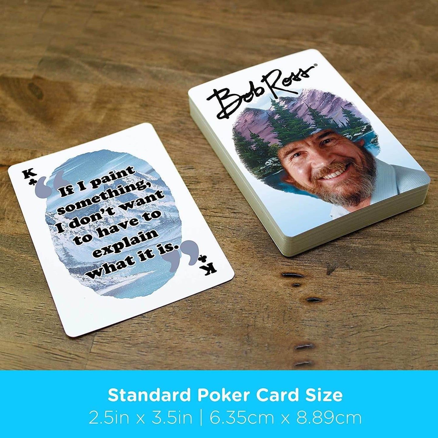 Aquarius Playing Cards: Bob Ross Quotes 2 -