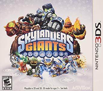 Skylanders Giants (Nintendo 3DS) - Game Manual Only