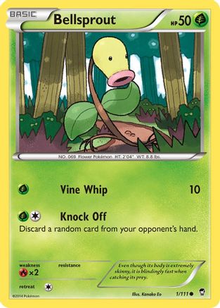 Bellsprout 001/111 - XY Furious Fists