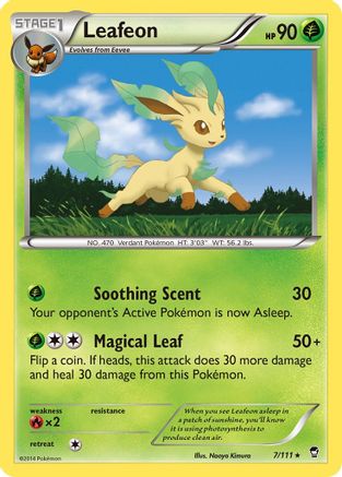 Leafeon 007/111 - XY Furious Fists