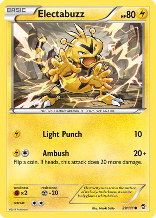 Electabuzz 029/111 - XY Furious Fists