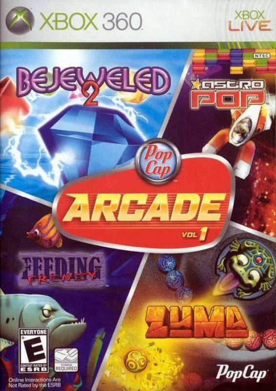 PopCap Arcade Vol. 1 (Xbox 360) - Game Manual Only