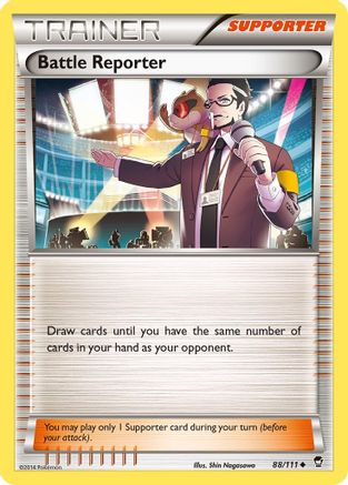 Battle Reporter 088/111 - XY Furious Fists Reverse Holofoil