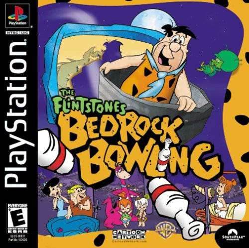 The Flintstones Bedrock Bowling (Playstation) - Game Manual Only