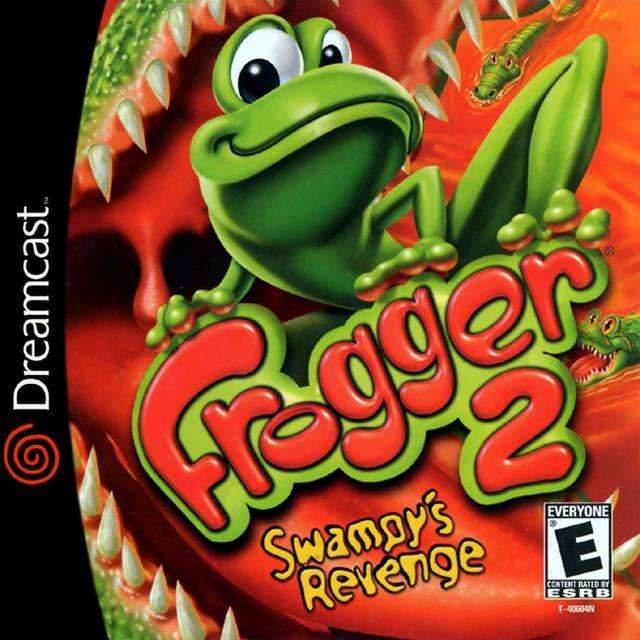 Frogger 2 Swampy's Revenge (Sega Dreamcast) - Game Manual Only